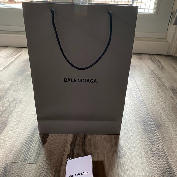 Large Balenciaga Shopping Bag with Receipt Envelope - Picture 1 of 6
